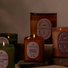 Load image into Gallery viewer, PADDYWAX Vista Candle Tobacco + Patchouli 12oz