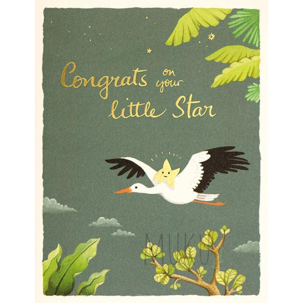 BABY CARD - Little Star - CARD