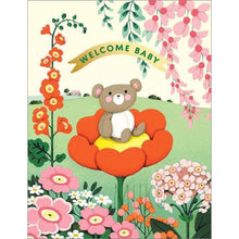 Load image into Gallery viewer, BABY CARD - WELCOME BABY BEAR - CARD