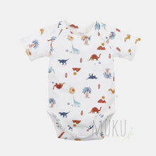 Load image into Gallery viewer, BeBe Short Sleeve Bodysuit DINO - 000(0-3 months) - baby apparel

