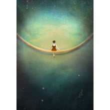 Load image into Gallery viewer, CARD OTHER - Girl & Rainbow - CARD