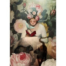 Load image into Gallery viewer, CARD OTHER - Girl Reading - CARD