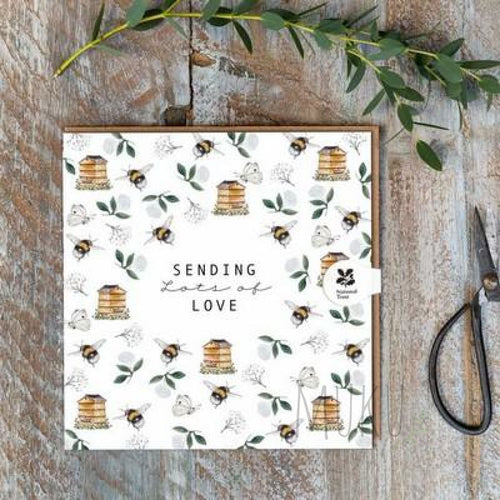 CARD - Lots of Love Bees - CARD