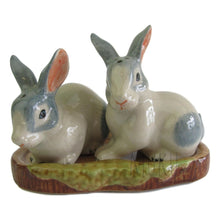 Load image into Gallery viewer, CERAMIC SALT & PEPPER BLUE RABBIT - Kitchen
