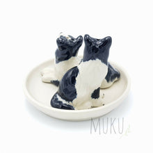 Load image into Gallery viewer, CERAMIC SALT & PEPPER BORDER COLLIE - Kitchen
