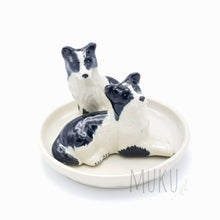 Load image into Gallery viewer, CERAMIC SALT & PEPPER BORDER COLLIE - Kitchen