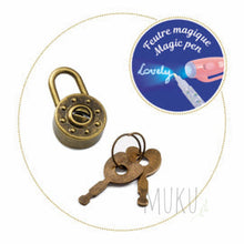 Load image into Gallery viewer, DJECO Owen Secret Diary with Magic Pen - wooden toys