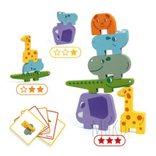 Load image into Gallery viewer, DJECO Ze Totanimo Wood Stacking Animals - physical