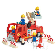 Load image into Gallery viewer, Fire Engine - wooden toy