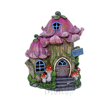 Load image into Gallery viewer, Flower Tree Solar House - Decor