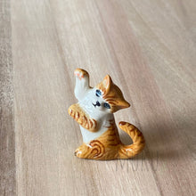 Load image into Gallery viewer, Handmade Ceramic CAT - Standing Small 4 x 4 x 2cm - Decor
