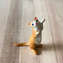 Load image into Gallery viewer, Handmade Ceramic CAT - Standing Tall 5 x 6 x 3cm - Decor

