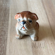 Load image into Gallery viewer, Handmade Ceramic DOG - Bulldog Small 4 x 3.5 x 3cm - Decor
