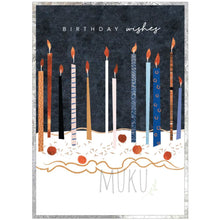 Load image into Gallery viewer, HAPPY BIRTHDAY CARD - Birthday Wishes Candle - CARD