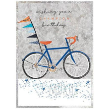 Load image into Gallery viewer, HAPPY BIRTHDAY CARD - BICYCLE - CARD