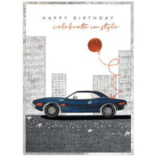Load image into Gallery viewer, HAPPY BIRTHDAY CARD - CAR - CARD