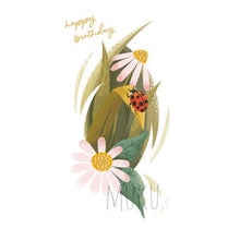 Load image into Gallery viewer, HAPPY BIRTHDAY CARD - LADYBIRD BIRTHDAY - CARD
