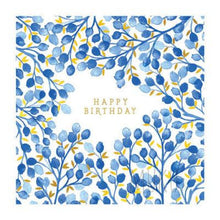 Load image into Gallery viewer, HAPPY BIRTHDAY CARD - Little Blue Berries - CARD