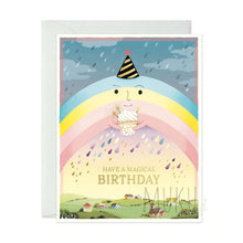 Load image into Gallery viewer, HAPPY BIRTHDAY CARD - RAINBOW BIRTHDAY - CARD