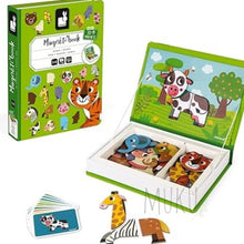 Load image into Gallery viewer, JANOD MAGNETIC PUZZLE BOOK ANIMALS - Toys & Games