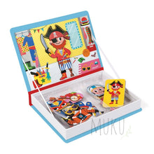 Load image into Gallery viewer, JANOD MAGNETIC PUZZLE BOOK BOYS DRESS UP - Toys & Games