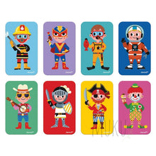 Load image into Gallery viewer, JANOD MAGNETIC PUZZLE BOOK BOYS DRESS UP - Toys & Games