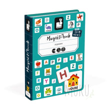 Load image into Gallery viewer, JANOD MAGNETIC PUZZLE BOOK ENGLISH ALPHABET - Toys & Games