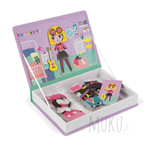 Load image into Gallery viewer, JANOD MAGNETIC PUZZLE BOOK GIRLS DRESS UP - Toys & Games