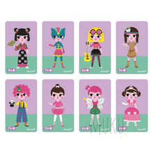 Load image into Gallery viewer, JANOD MAGNETIC PUZZLE BOOK GIRLS DRESS UP - Toys & Games