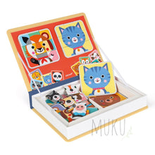Load image into Gallery viewer, JANOD MAGNETIC PUZZLE BOOK MIX & MATCH - Toys & Games