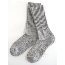 Load image into Gallery viewer, KONTEX MEKKE Cotton Socks - S-M / GREY - JAPAN PRODUCTS