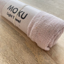 Load image into Gallery viewer, KONTEX MOKU CLOTH HAND TOWEL - BABY PINK - JAPAN PRODUCTS