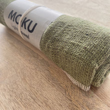 Load image into Gallery viewer, KONTEX MOKU CLOTH HAND TOWEL - GREEN - JAPAN PRODUCTS

