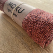 Load image into Gallery viewer, KONTEX MOKU CLOTH HAND TOWEL - MAROON - JAPAN PRODUCTS