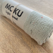 Load image into Gallery viewer, KONTEX MOKU CLOTH HAND TOWEL - MINT - JAPAN PRODUCTS