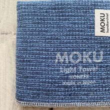 Load image into Gallery viewer, KONTEX MOKU CLOTH HANDKERCHIEF - WASHED DENIM - JAPAN PRODUCTS