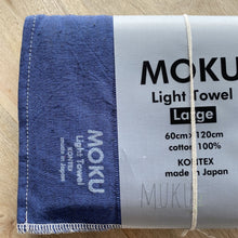 Load image into Gallery viewer, KONTEX MOKU CLOTH TOWEL LARGE - NAVY - JAPAN PRODUCTS