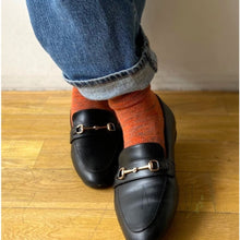 Load image into Gallery viewer, KONTEX MOKU Cotton Socks - ORANGE / S-M - JAPAN PRODUCTS