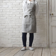 Load image into Gallery viewer, KONTEX MOKU APRON - GREY - JAPAN PRODUCTS