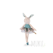 Load image into Gallery viewer, Moulin Roty Ecole de Danse Rabbit Doll Blue - soft toy