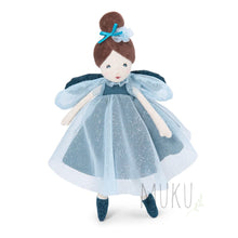 Load image into Gallery viewer, Moulin Roty Little Fairy Doll - Blue - soft toy
