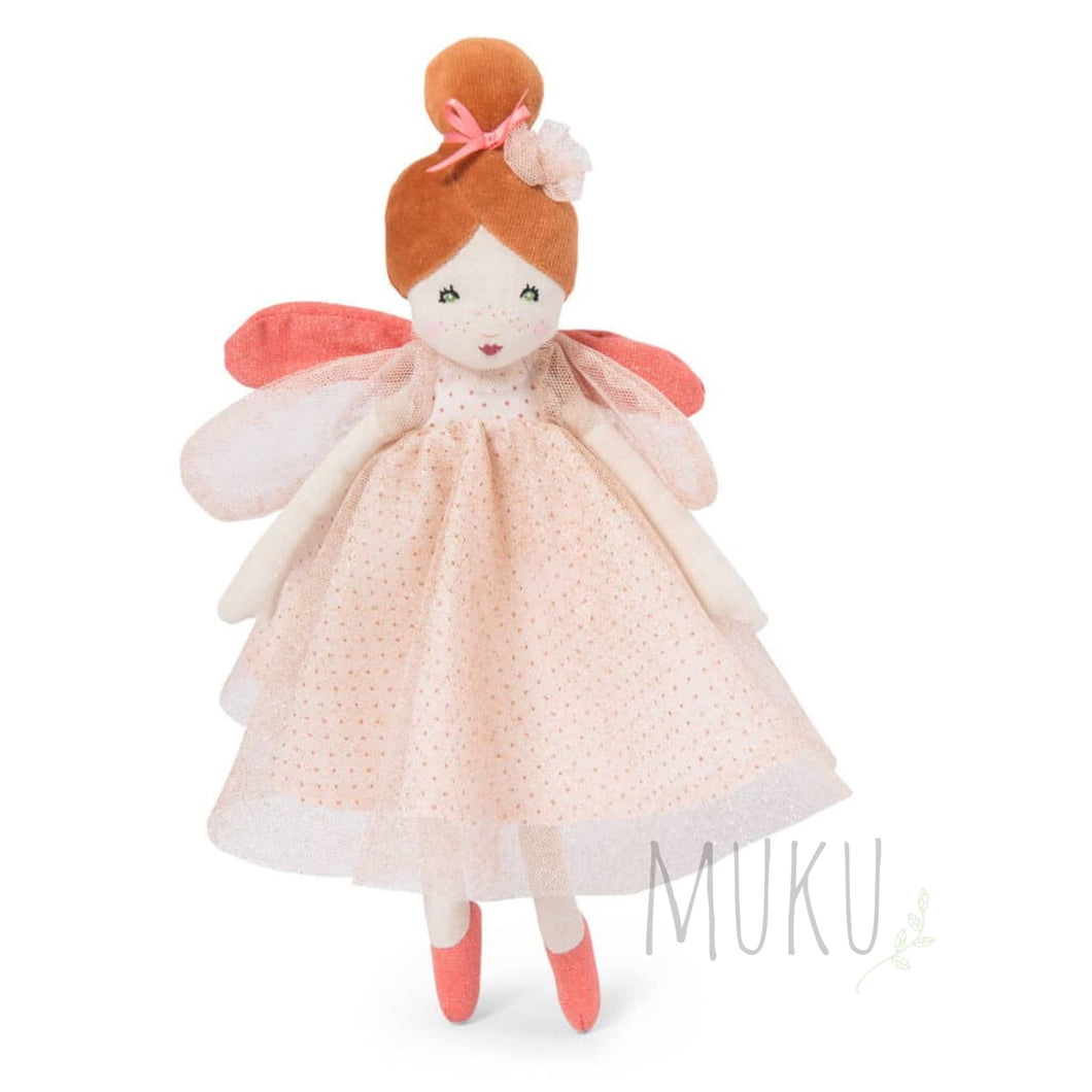 Moulin Roty Little Fairy Doll - Pink - soft toy