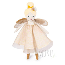 Load image into Gallery viewer, Moulin Roty Little Fairy Doll - Yellow - soft toy
