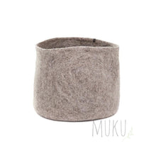 Load image into Gallery viewer, MUSKHANE FELT STORAGE X-LARGE - LIGHT STONE - FELT ITEM