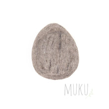 Load image into Gallery viewer, MUSKHANE PEBBLE PLACE MAT Large - LIGHT STONE - FELT ITEM