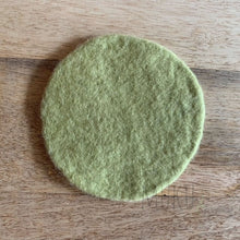 Load image into Gallery viewer, MUSKHANE PLACE MAT SMALL - LEMON GRASS - FELT ITEM