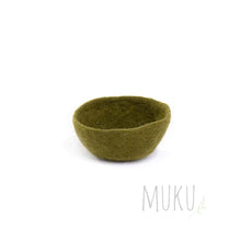 Load image into Gallery viewer, MUSKHANE Plain Bowl - Small / ANISE - FELT ITEM
