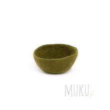 Load image into Gallery viewer, MUSKHANE Plain Bowl - Small / ANISE - FELT ITEM