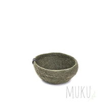 Load image into Gallery viewer, MUSKHANE Plain Bowl - Small / MINERAL GREEN - FELT ITEM
