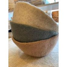 Load image into Gallery viewer, MUSKHANE REVERSIBLE FELT BOWL SMALL - physical